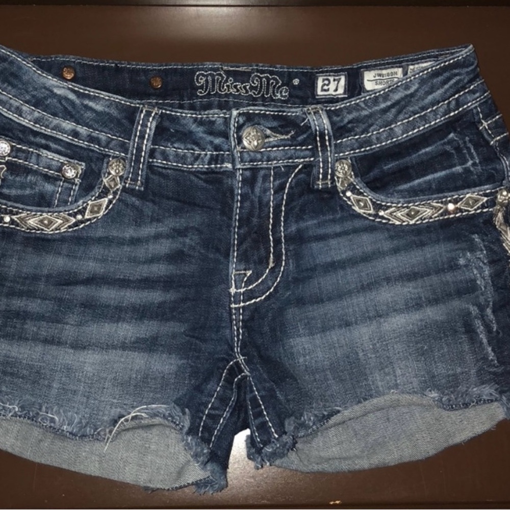Miss Me JW6189H denim shorts
